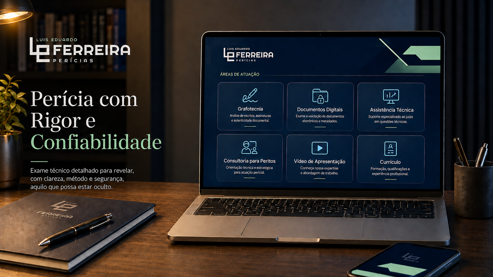 Perícia com rigor e confiabilidade - Ferreira Perícias